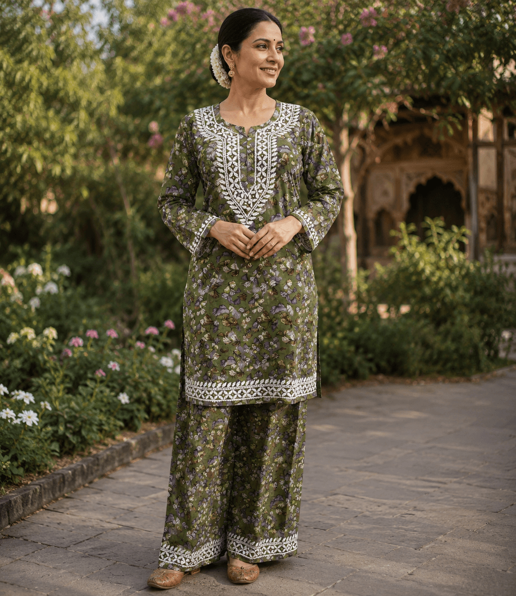 Mul Set Print Green image 1