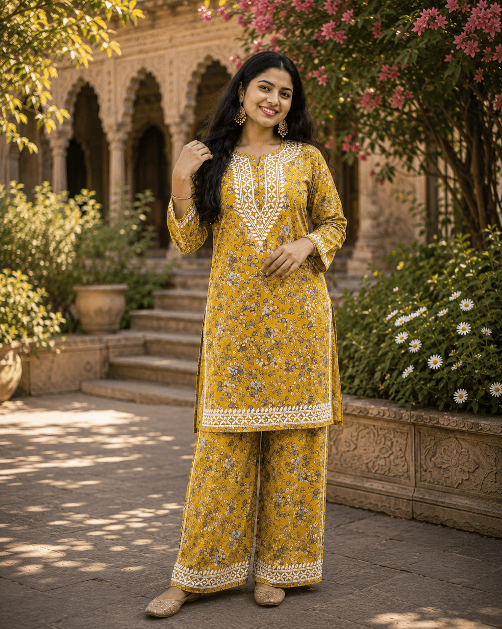 Mul Set Print Yellow image 1